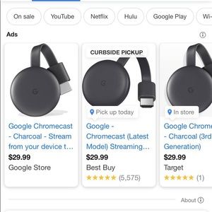 Chrome cast